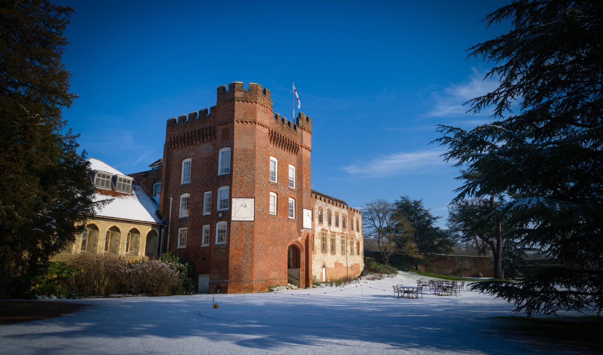Winter weddings at Farnham Castle in Surrey