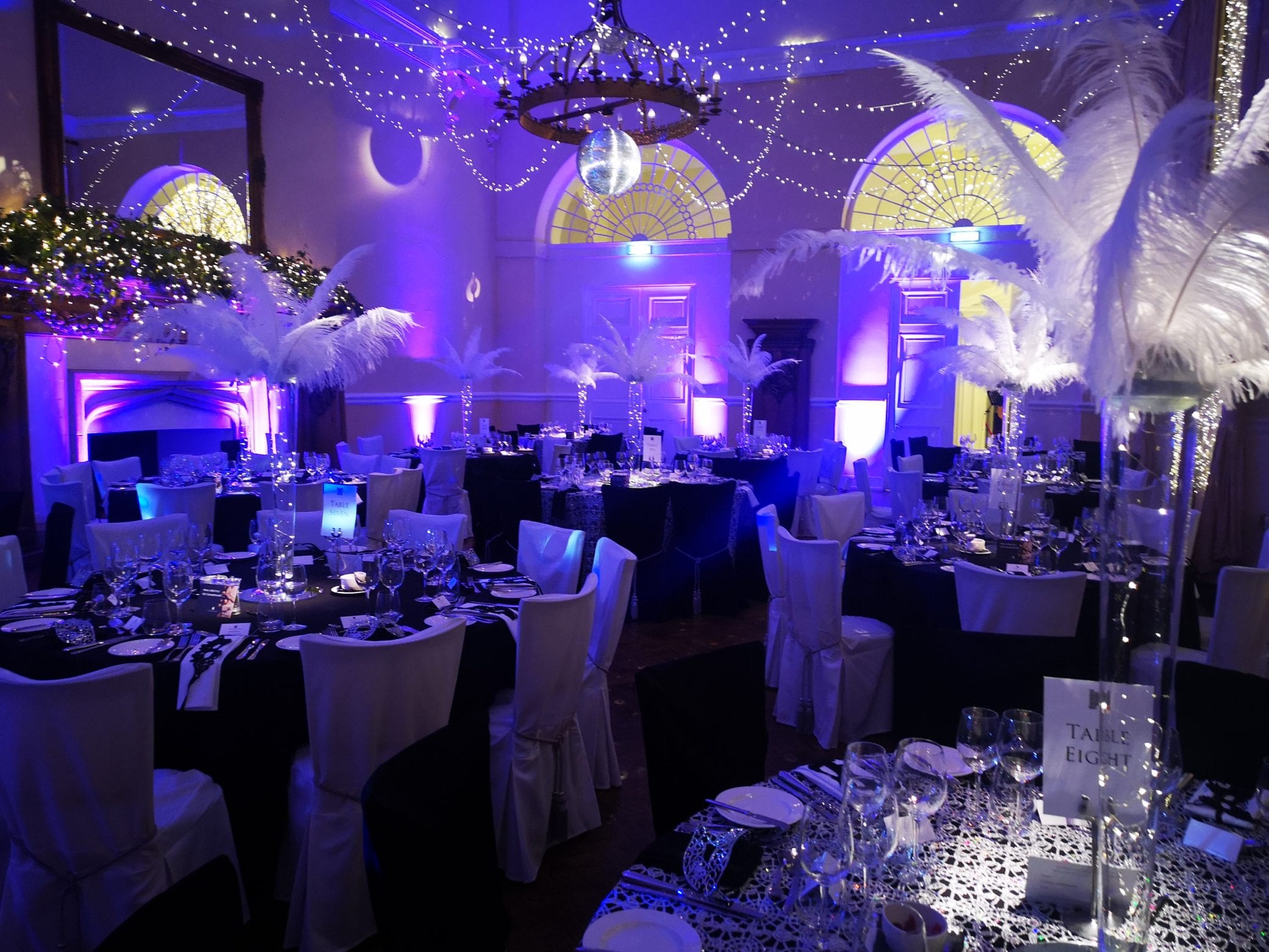 Christmas party events at Farnham Castle in Surrey
