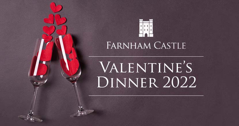 Farnham Castle Valentine's Dinner Surrey
