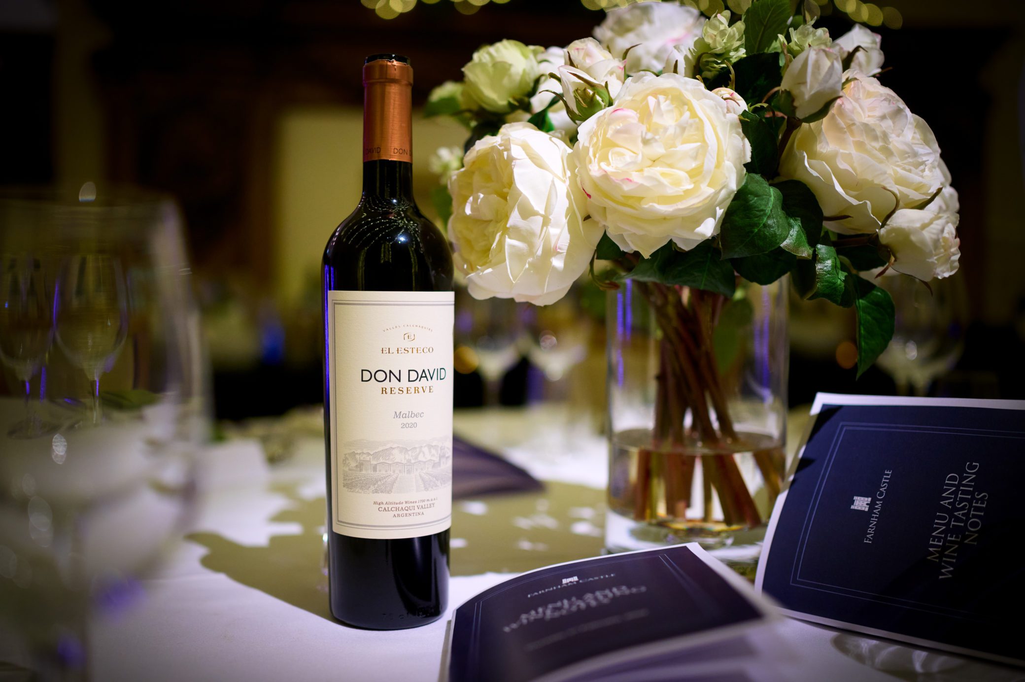 Wine for your private event at Farnham Castle in Surrey
