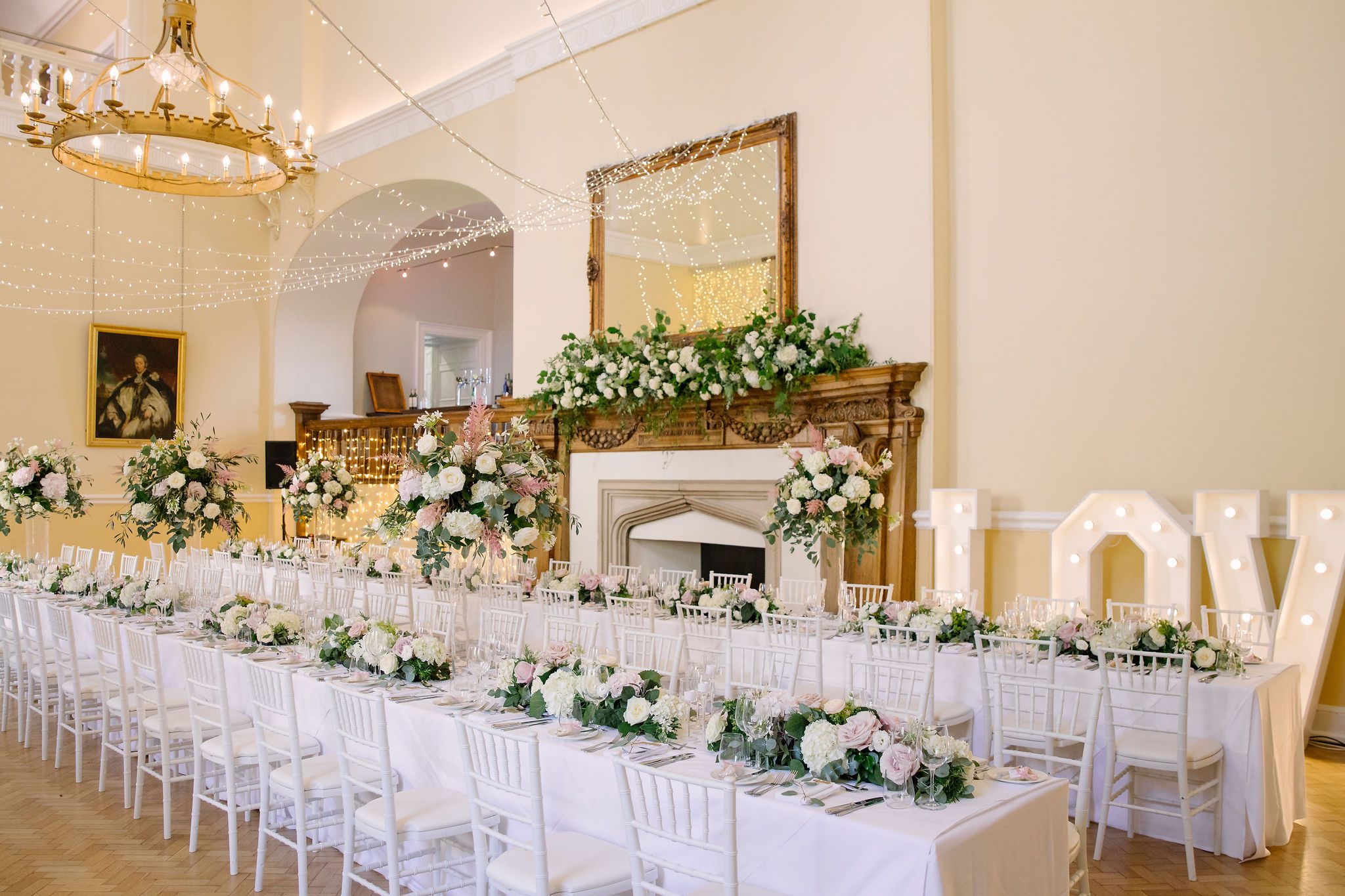 Luxury wedding receptions in Farnham Surrey