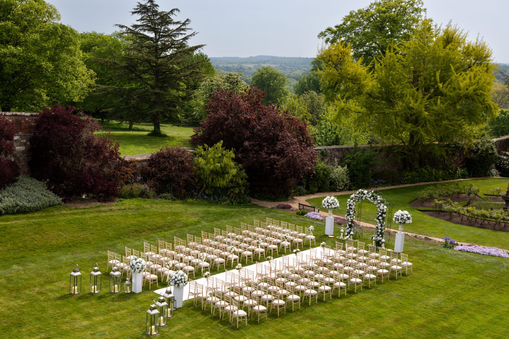 Outdoor wedding ideas in Surrey