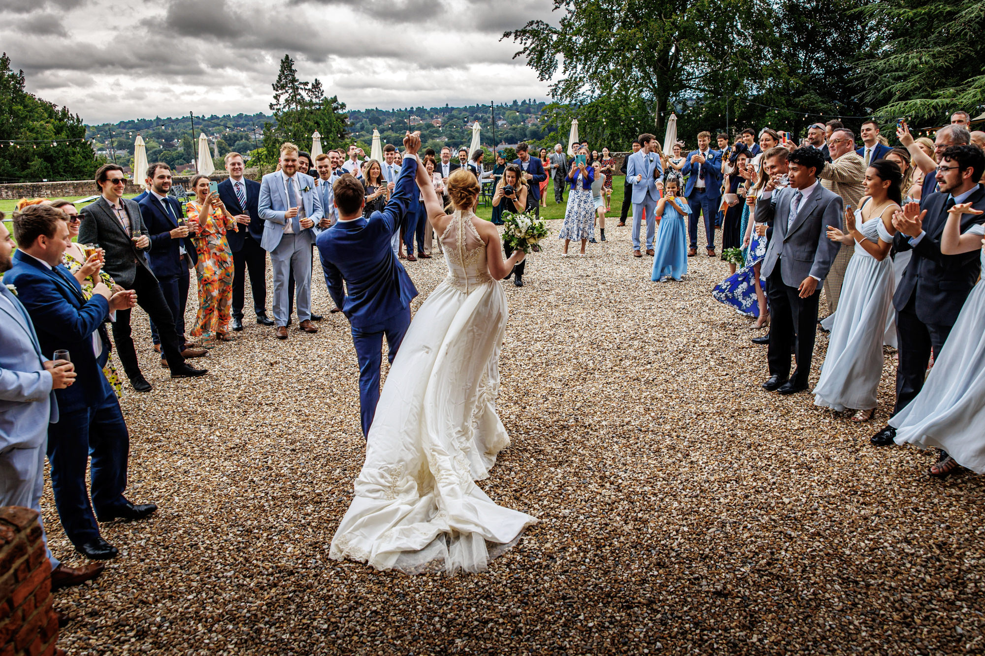Large weddings at Farnham Castle in Surrey